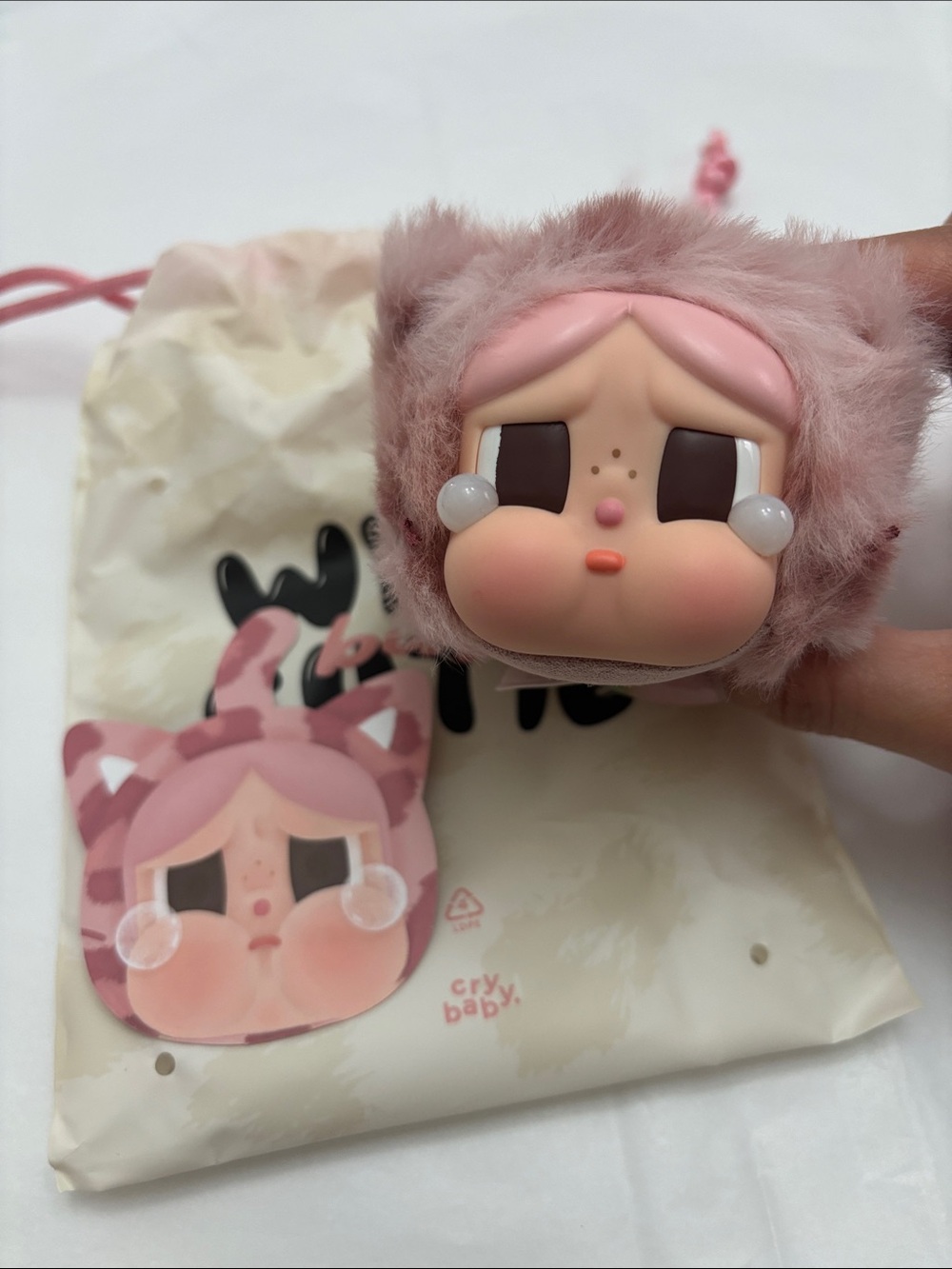 Popmart Crybaby Wild But Cutie - Pink Cutie